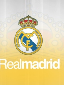 Das Real Madrid Fc Logo Wallpaper 132x176