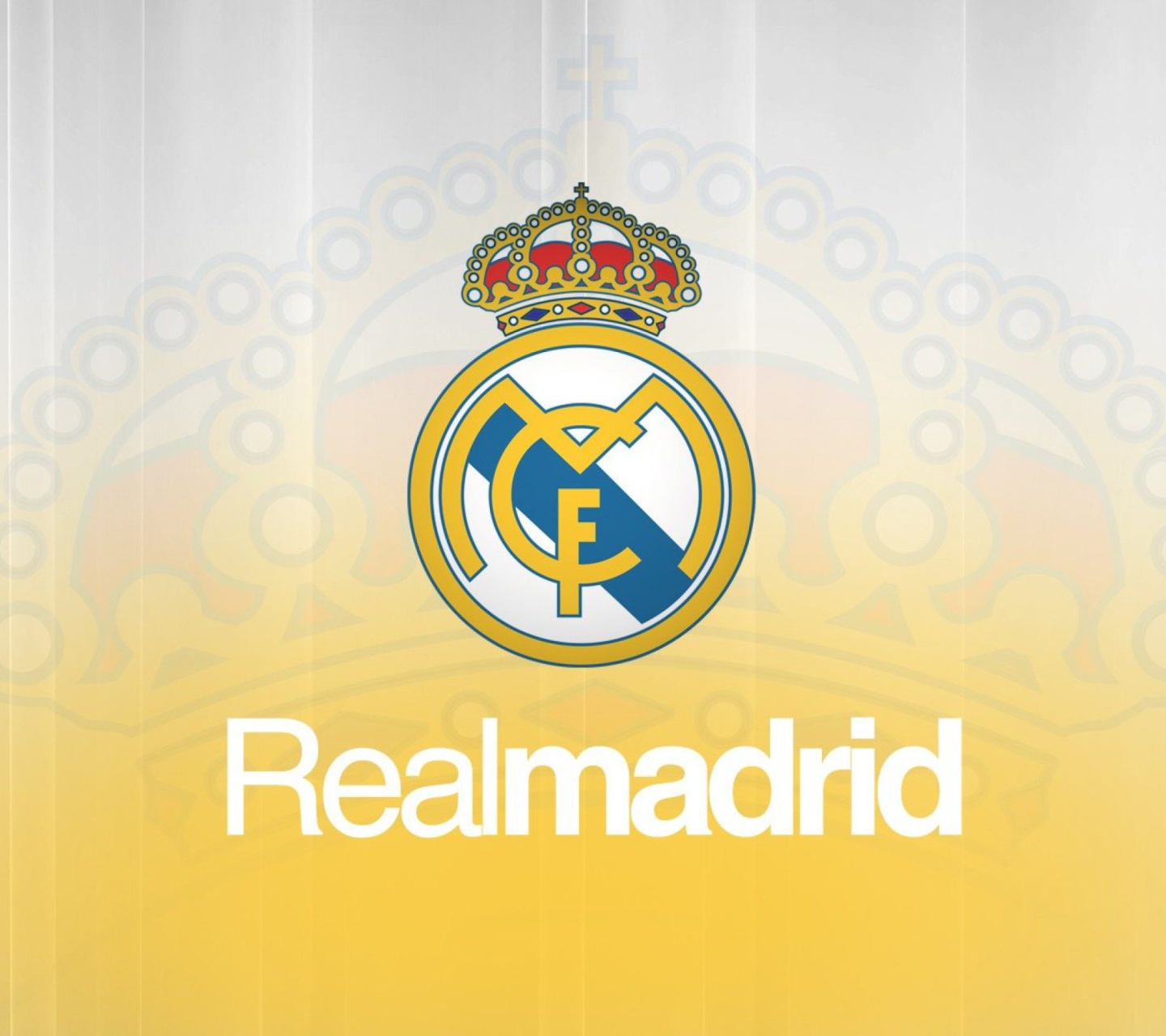Обои Real Madrid Fc Logo 1440x1280