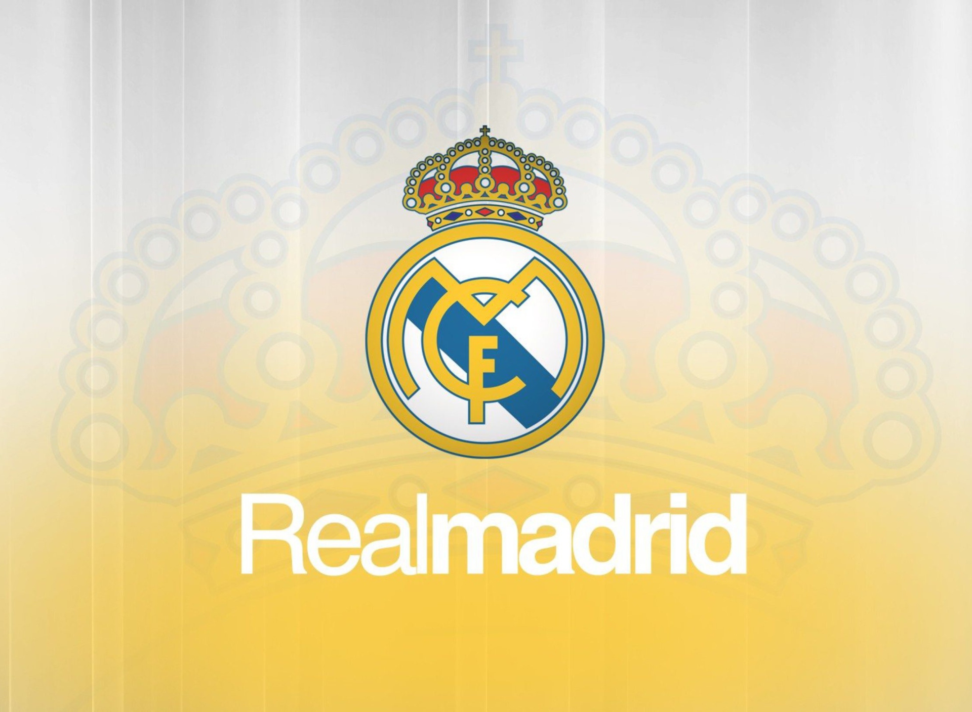 Обои Real Madrid Fc Logo 1920x1408