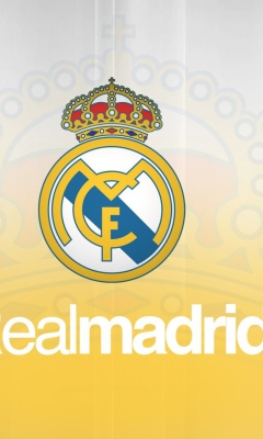 Das Real Madrid Fc Logo Wallpaper 240x400