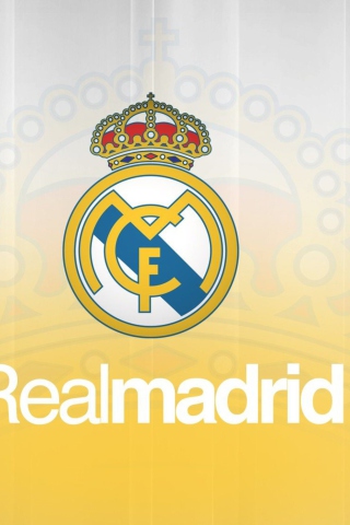 Real Madrid Fc Logo wallpaper 320x480