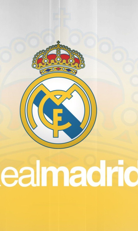 Sfondi Real Madrid Fc Logo 480x800