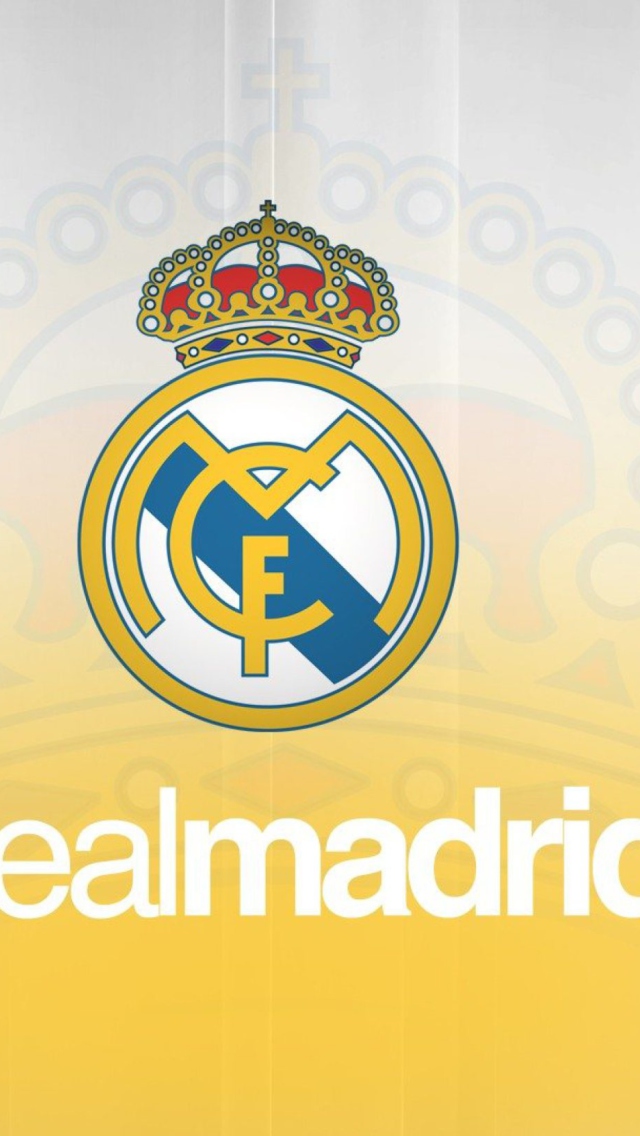 Обои Real Madrid Fc Logo 640x1136