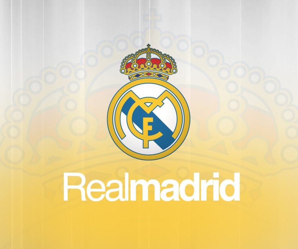 Обои Real Madrid Fc Logo 960x800