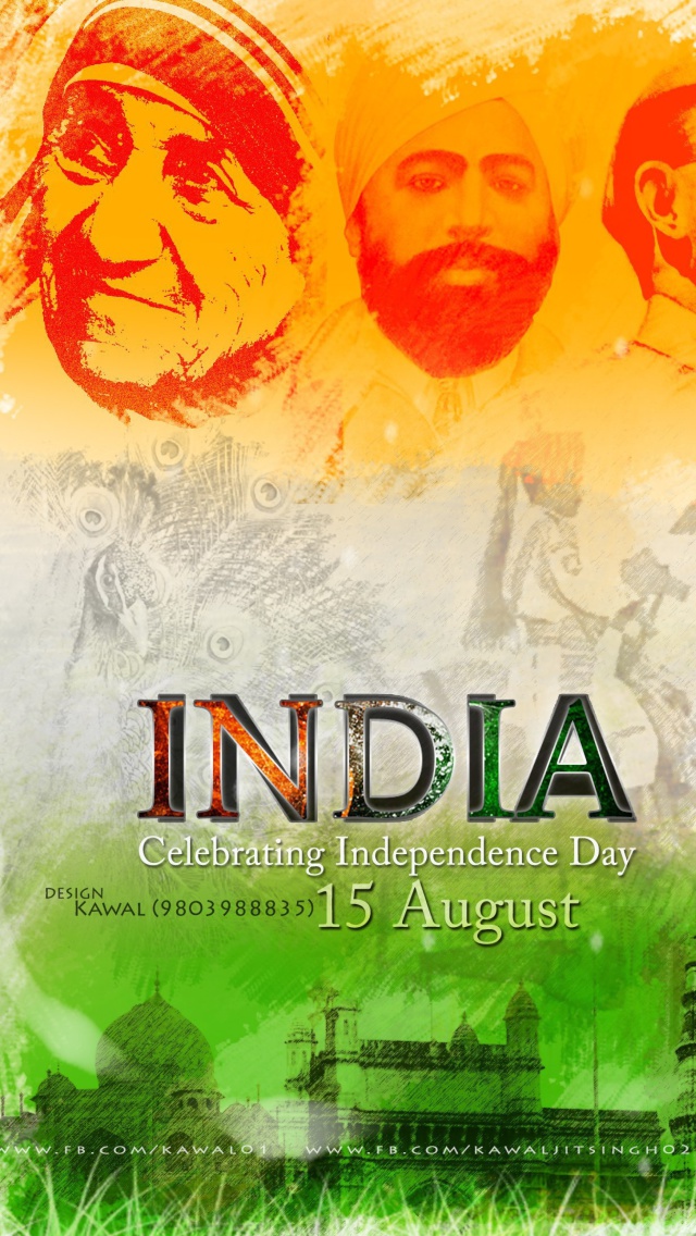 Independence Day India 15 August screenshot #1 640x1136