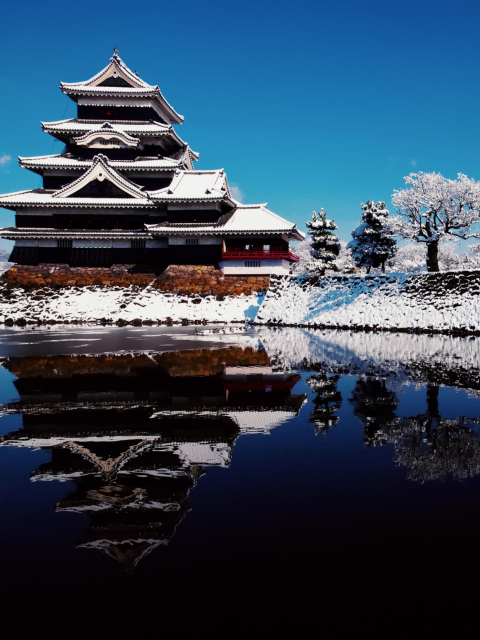 Japan, Nagano Prefecture wallpaper 480x640