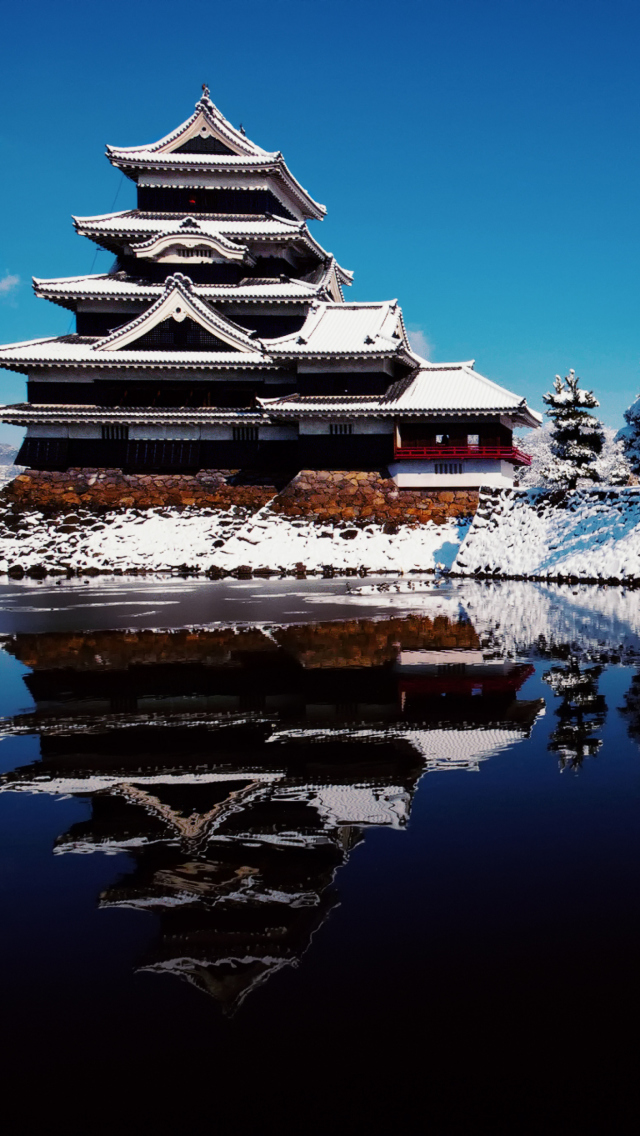 Japan, Nagano Prefecture wallpaper 640x1136