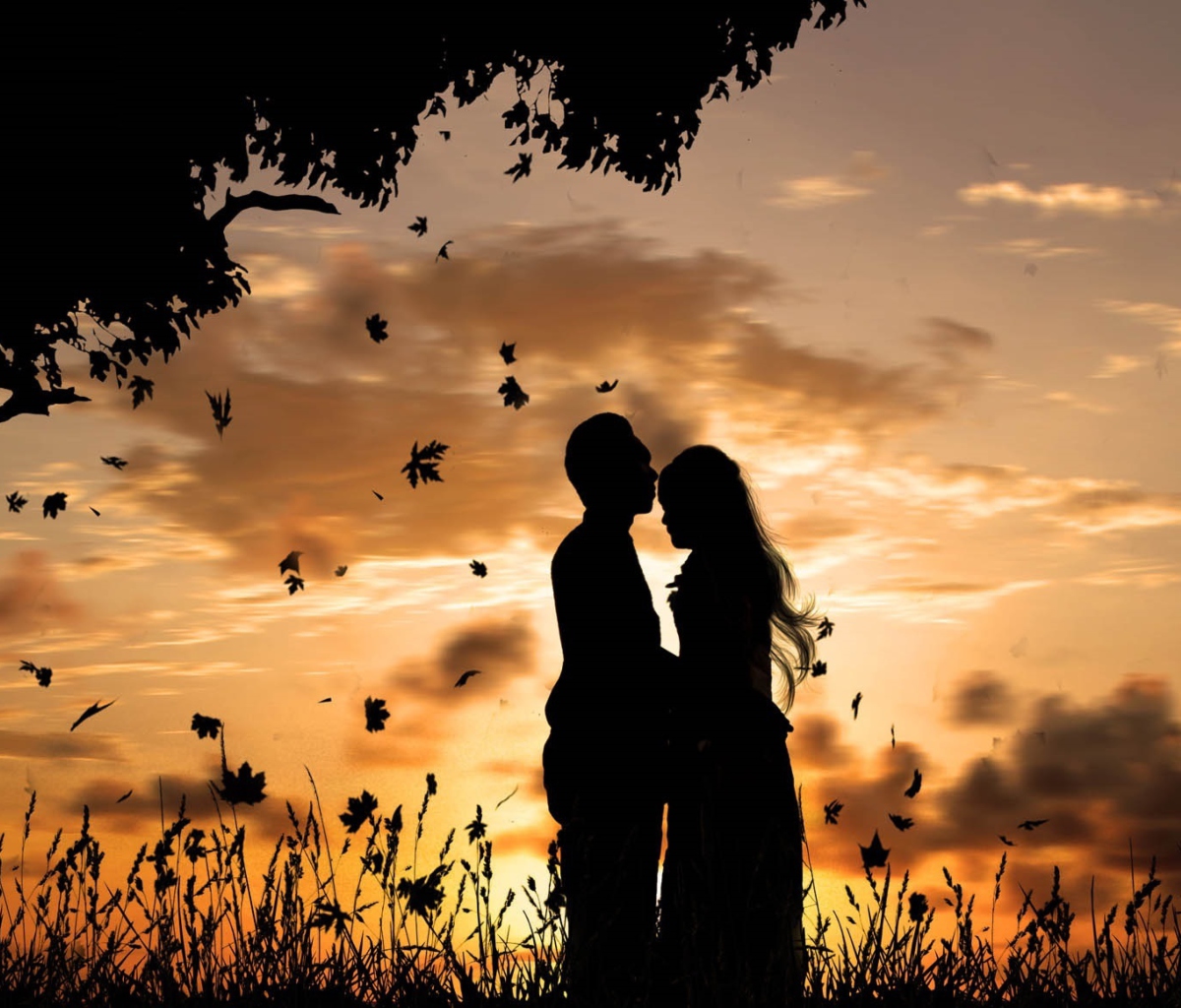 Sfondi Romantic Silhouettes 1200x1024