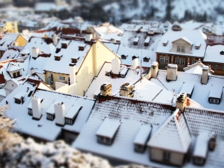 Rooftops In Prague screenshot #1 320x240