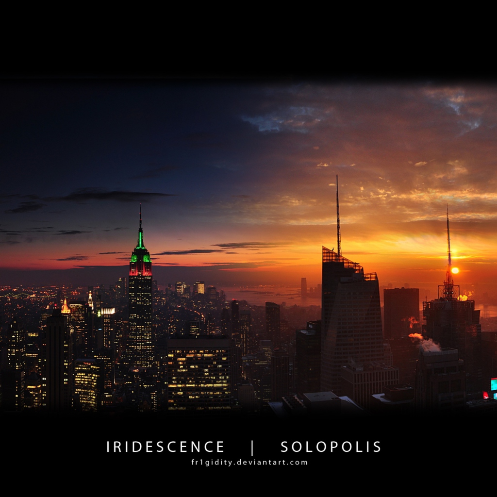 Screenshot №1 pro téma New York Empire State Panorama 1024x1024