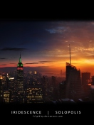 New York Empire State Panorama wallpaper 132x176