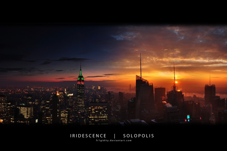 Screenshot №1 pro téma New York Empire State Panorama