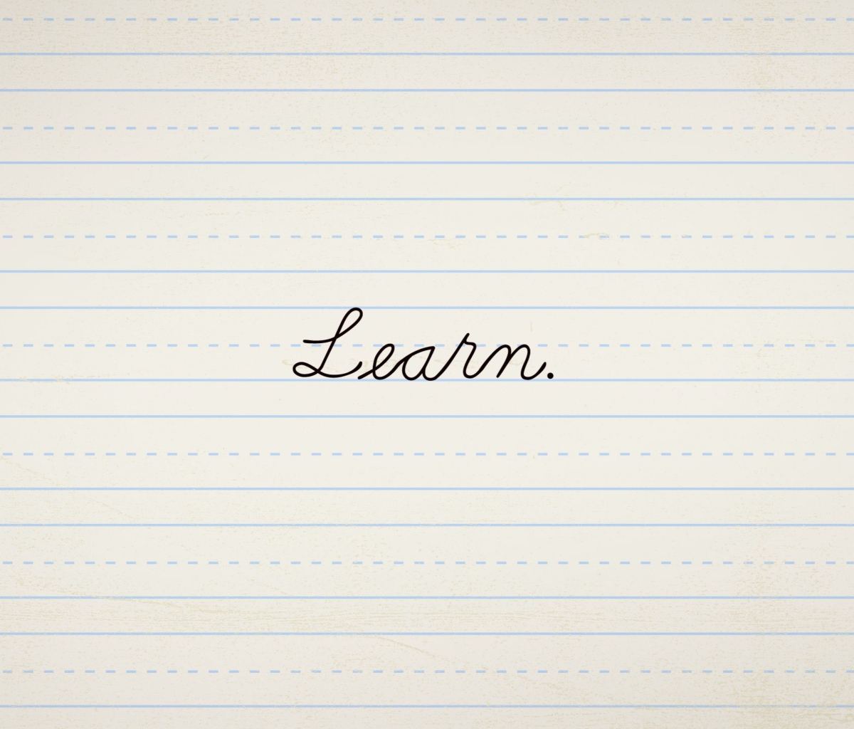 Learn wallpaper 1200x1024