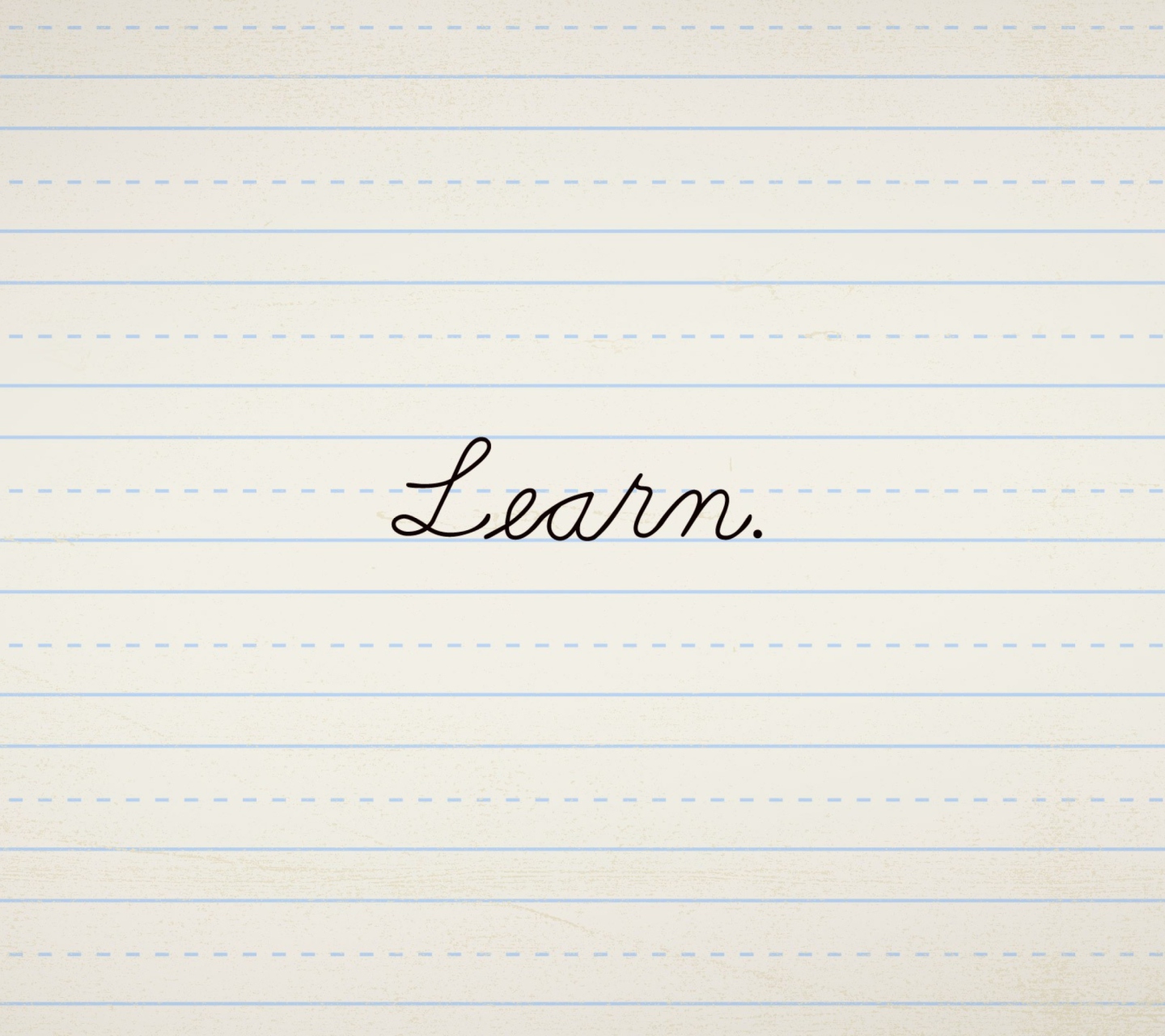 Das Learn Wallpaper 1440x1280