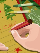 Screenshot №1 pro téma Letter For Santa Claus 132x176