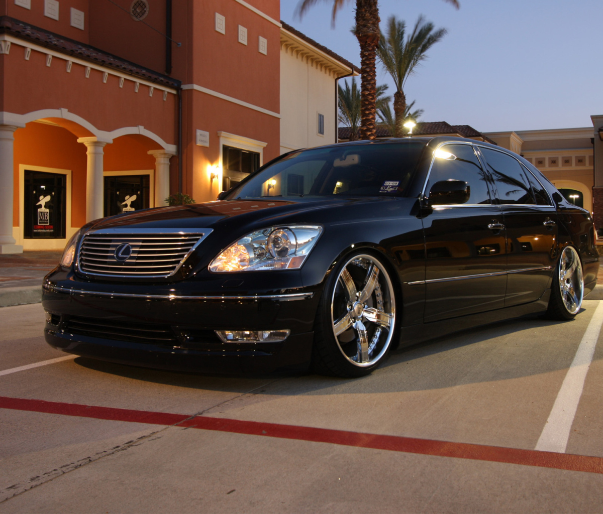 Обои Lexus Ls 600 Tuning 1200x1024