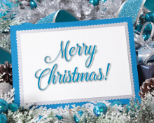 Обои Merry Christmas Card 220x176