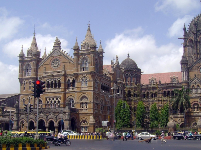 Fondo de pantalla Mumbai Central Station 640x480
