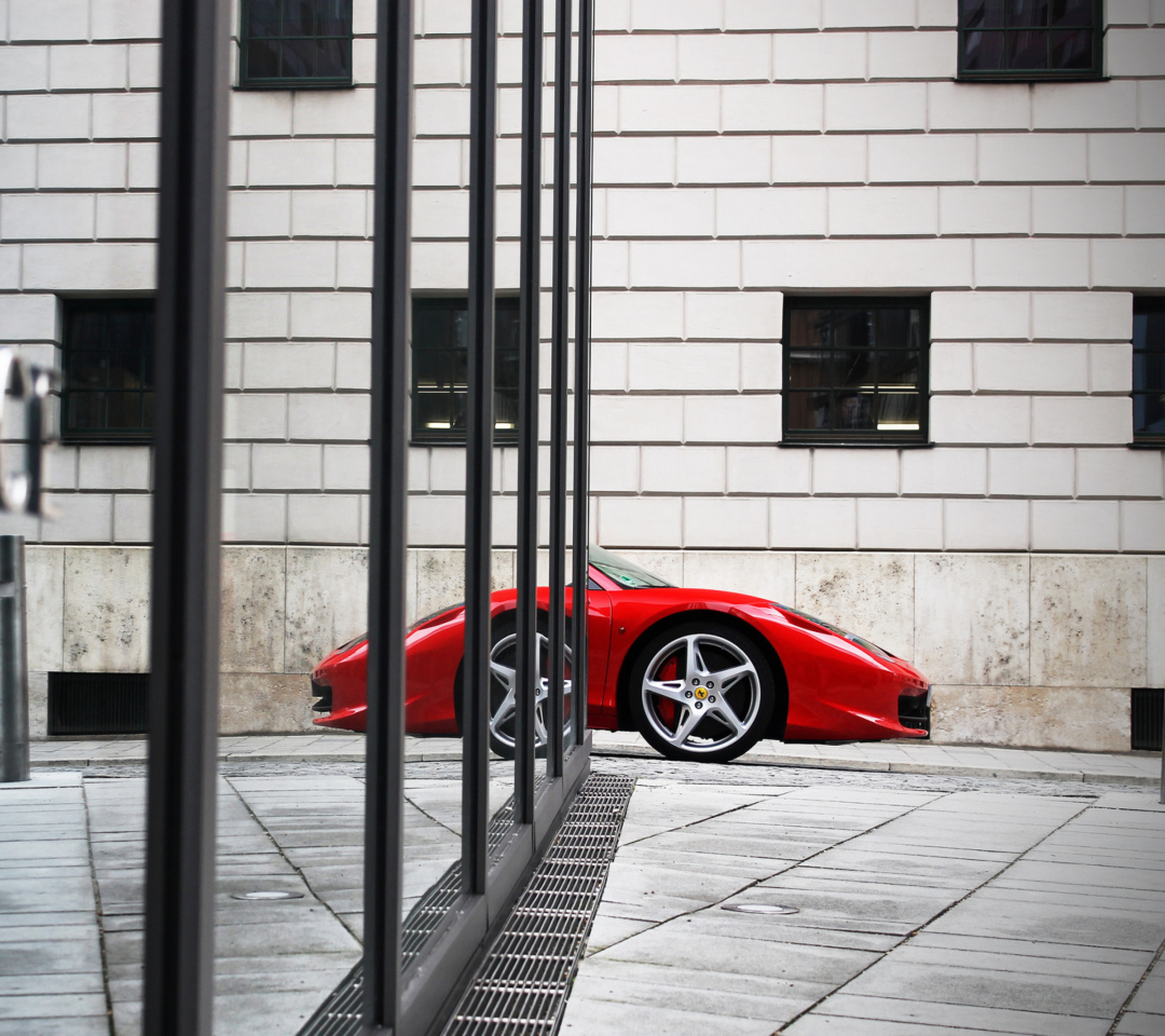 Screenshot №1 pro téma Red Ferrari 458 Italia 1080x960