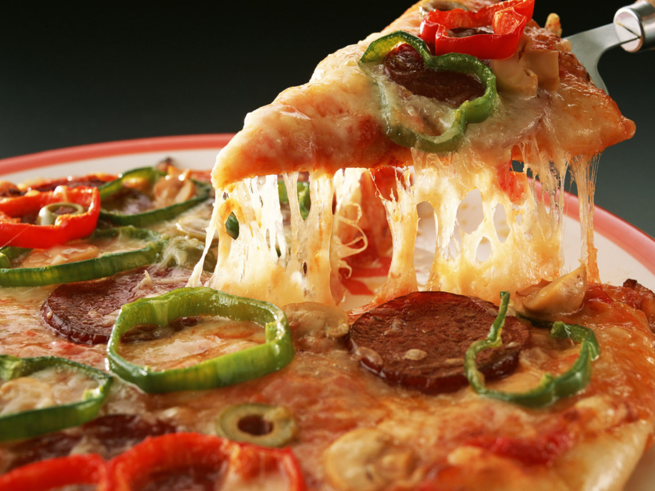 Sfondi Slice of Pizza 1280x960