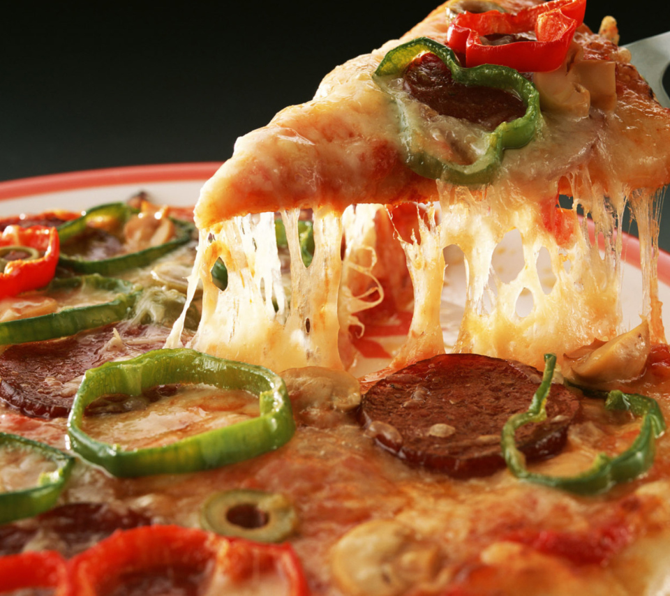 Sfondi Slice of Pizza 960x854