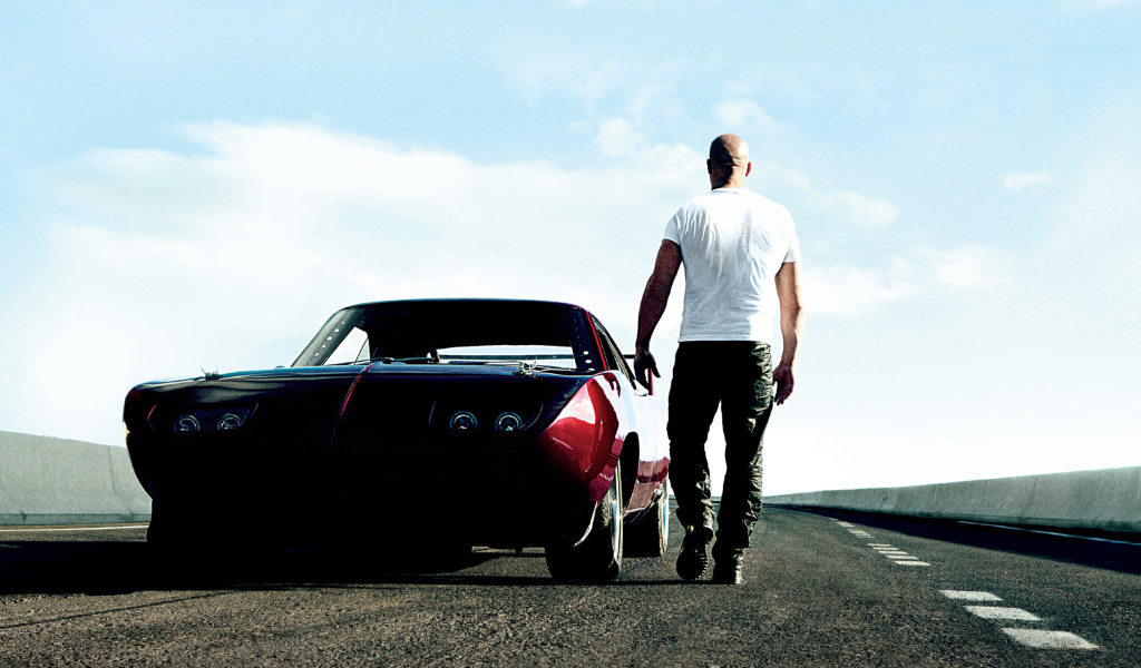 Обои Vin Diesel In Fast & Furious 6 1024x600