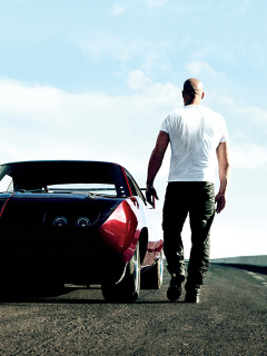 Обои Vin Diesel In Fast & Furious 6 240x320