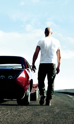 Vin Diesel In Fast & Furious 6 wallpaper 240x400