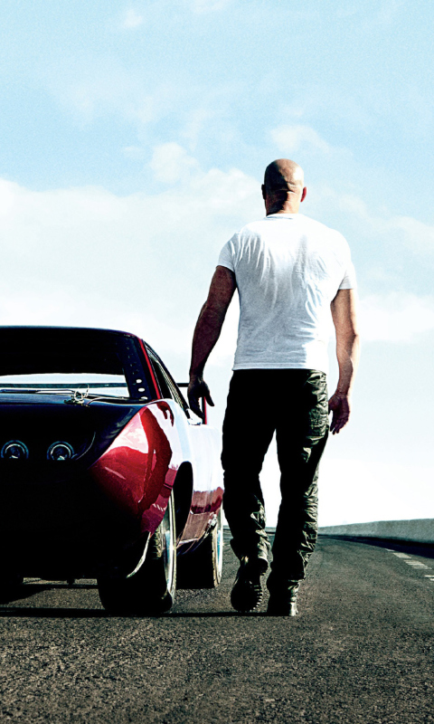Screenshot №1 pro téma Vin Diesel In Fast & Furious 6 480x800