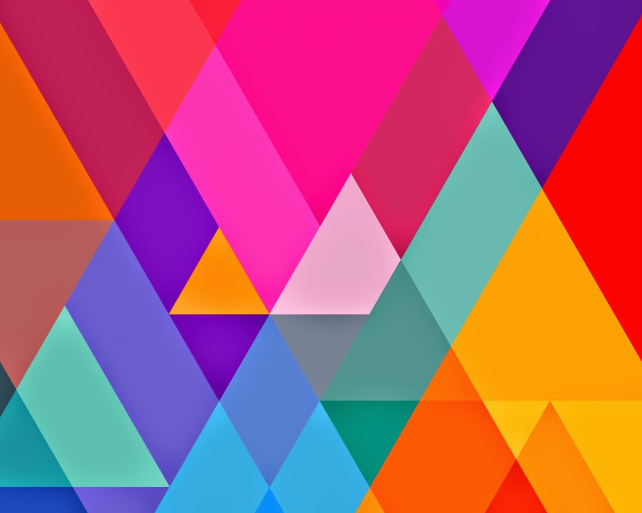 Das Color Geometry Wallpaper 1280x1024