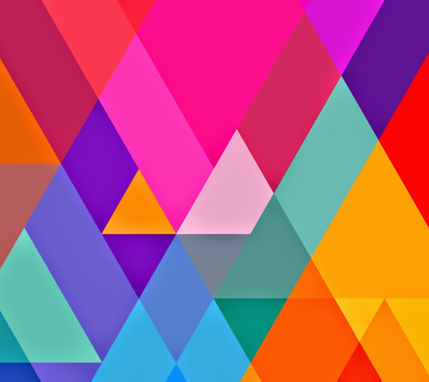 Das Color Geometry Wallpaper 1440x1280