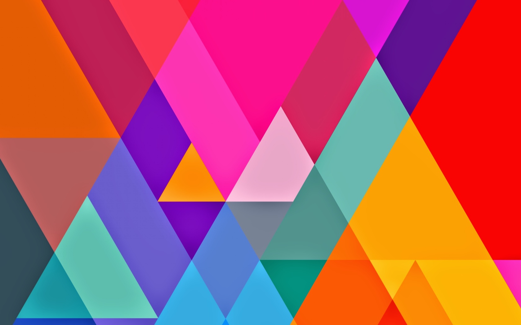 Color Geometry wallpaper 1680x1050