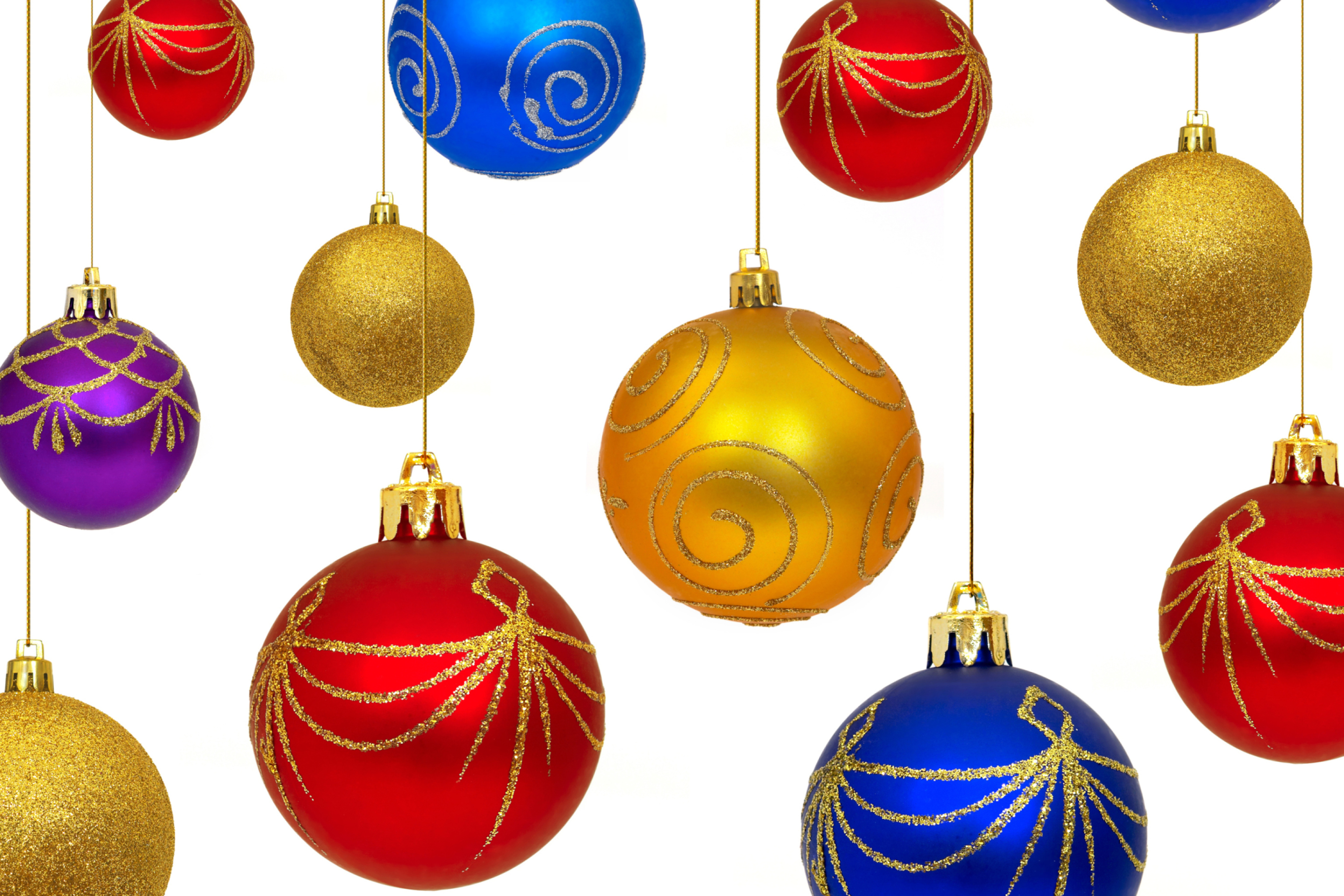 Das Christmas Decorations Wallpaper 2880x1920