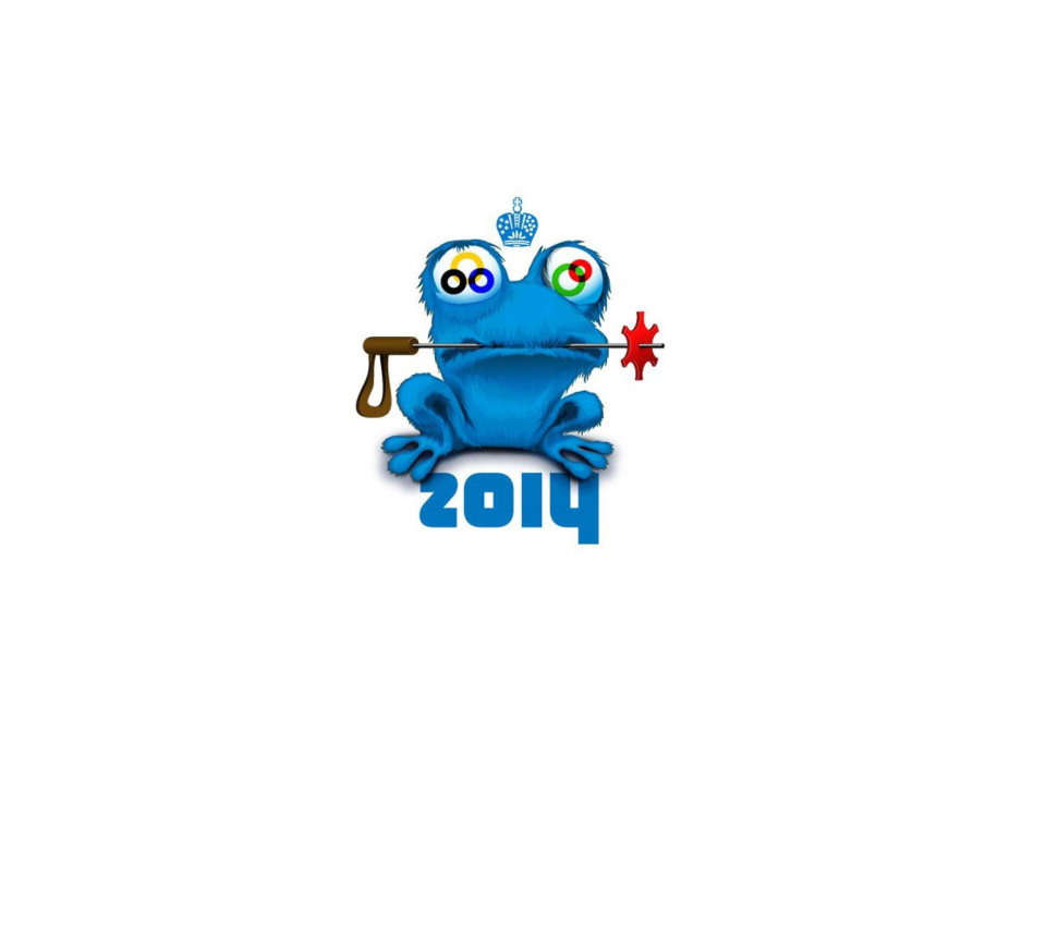 Sochi 2014 Funny Logo wallpaper 960x854