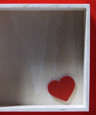Red Heart sfondi gratuiti per iPhone 4S
