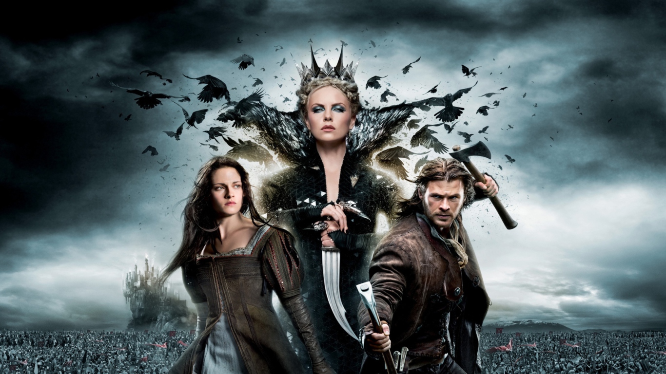 2012 Snow White And The Huntsman wallpaper 1366x768
