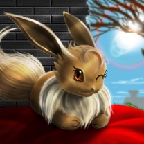 Обои Eevee Pokemon 208x208