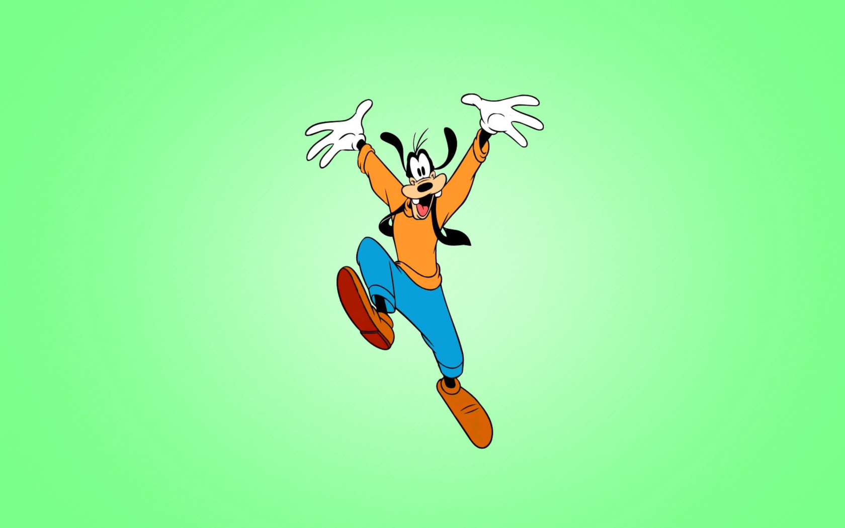 Screenshot №1 pro téma Goof By Walt Disney 1680x1050