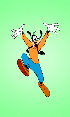 Goof By Walt Disney wallpaper 240x400