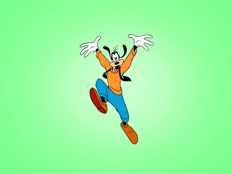 Screenshot №1 pro téma Goof By Walt Disney 800x600