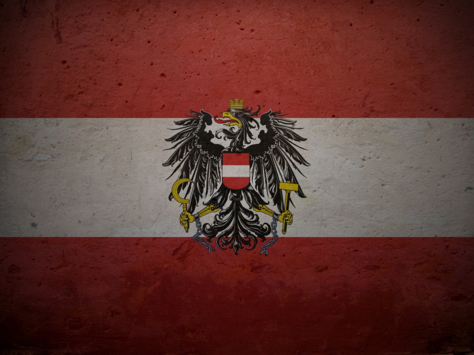 Austrian Flag wallpaper 1600x1200