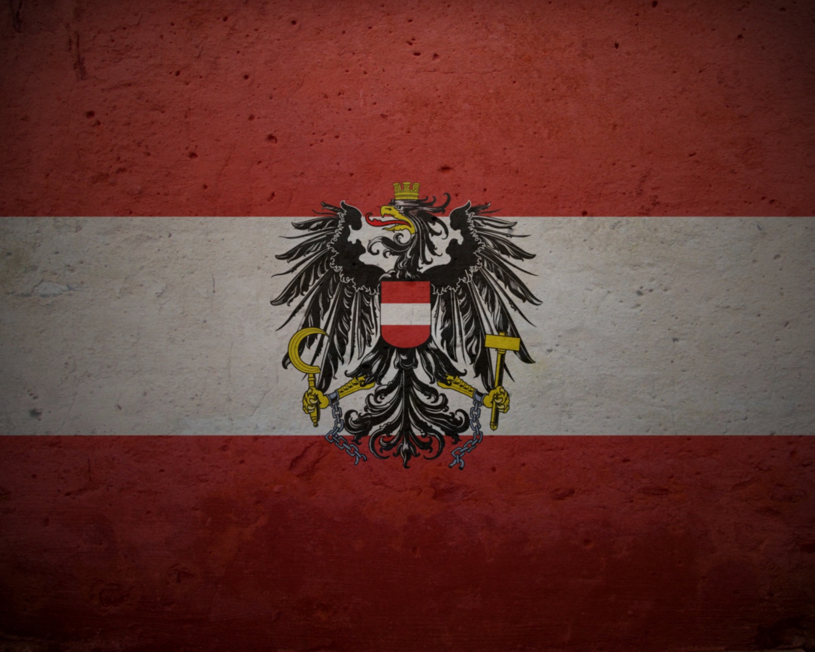 Das Austrian Flag Wallpaper 1600x1280