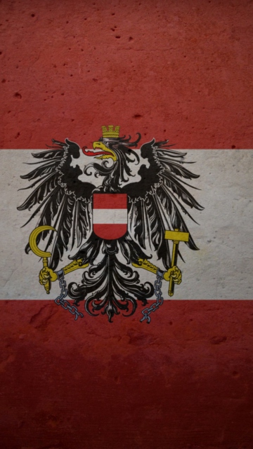 Sfondi Austrian Flag 360x640