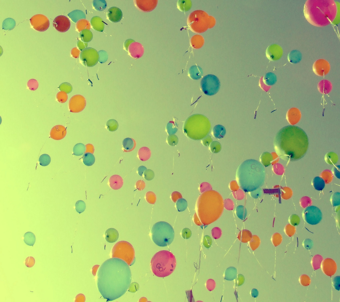 Screenshot №1 pro téma Balloons 1440x1280