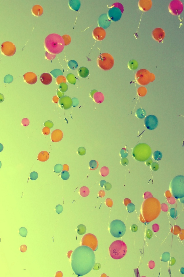 Sfondi Balloons 640x960