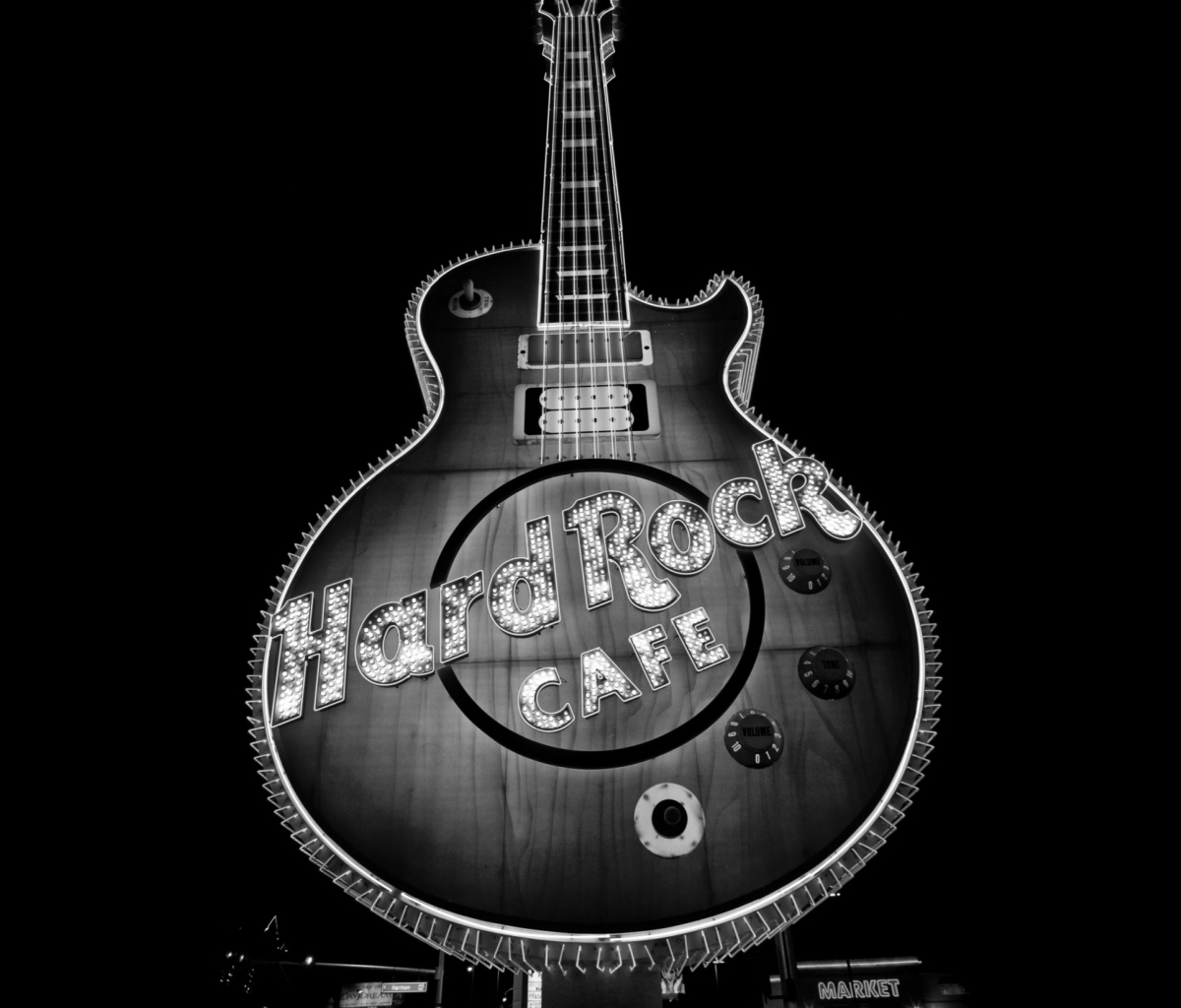 Das Hard Rock Cafe Las Vegas Wallpaper 1200x1024