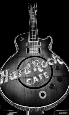 Fondo de pantalla Hard Rock Cafe Las Vegas 240x400