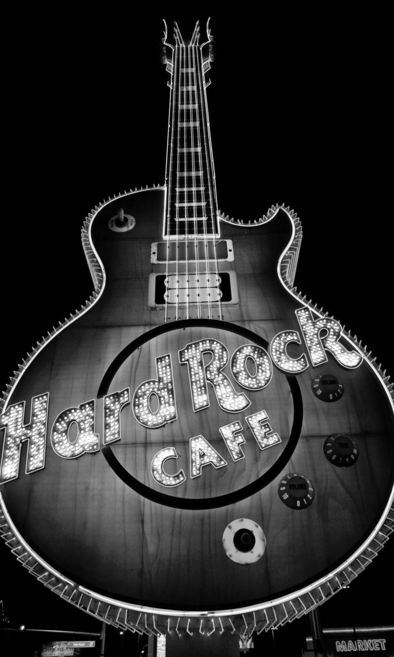 Fondo de pantalla Hard Rock Cafe Las Vegas 768x1280