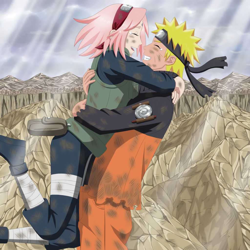 Sfondi Uzumaki Naruto And Sakura 1024x1024