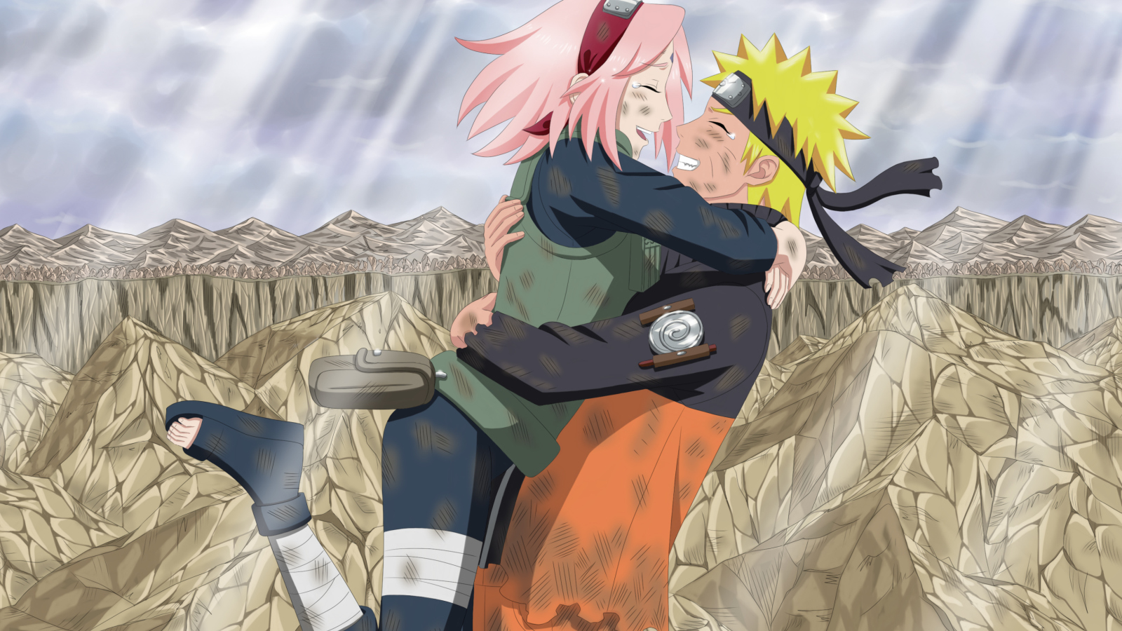 Uzumaki Naruto And Sakura screenshot #1 1600x900